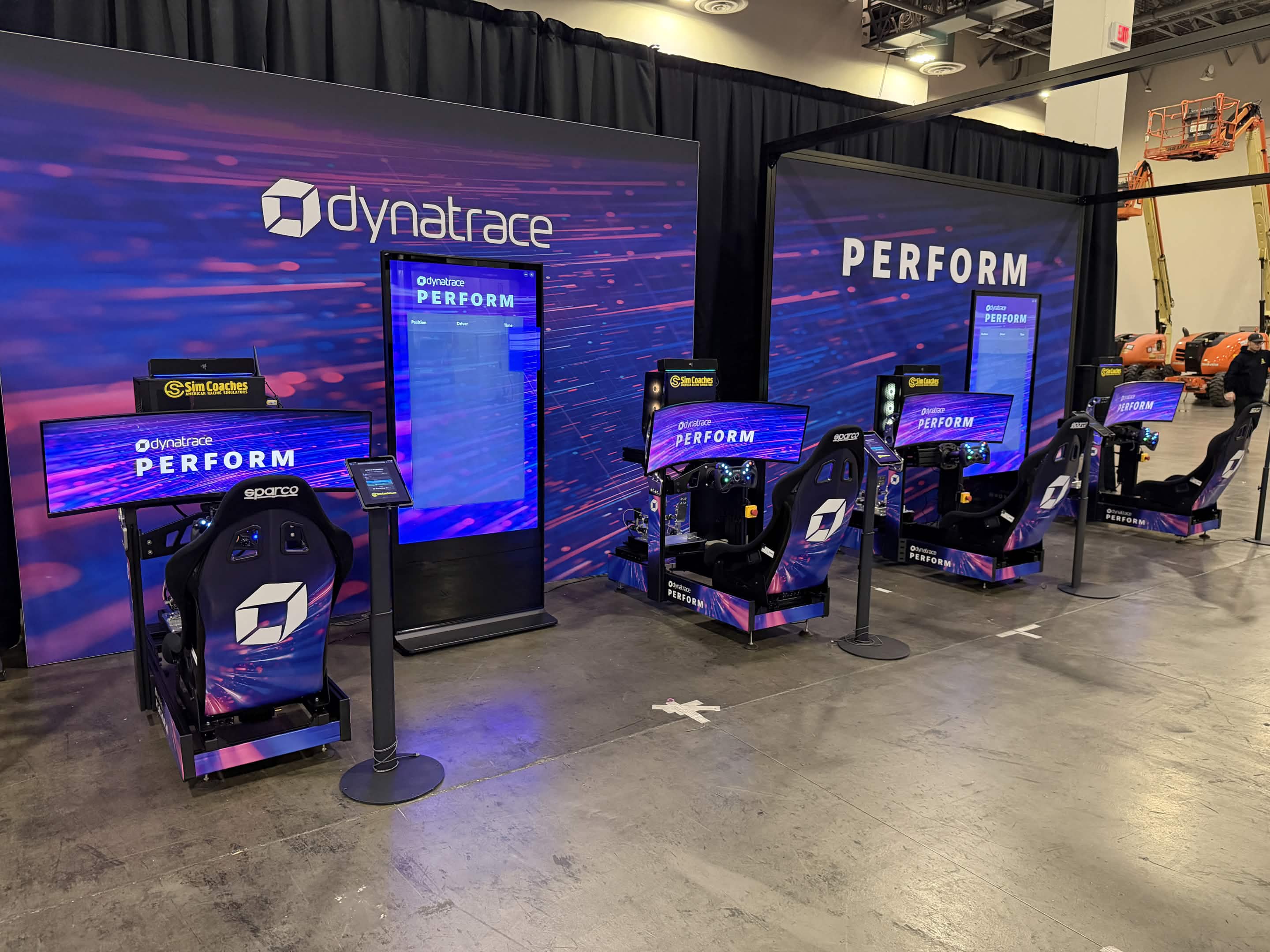 Orion Events racing simulator activation
